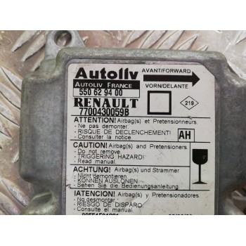 Recambio de centralita airbag para renault megane i fase 2 berlina (ba0) 1.4 e referencia OEM IAM 7700430059B 550629400 