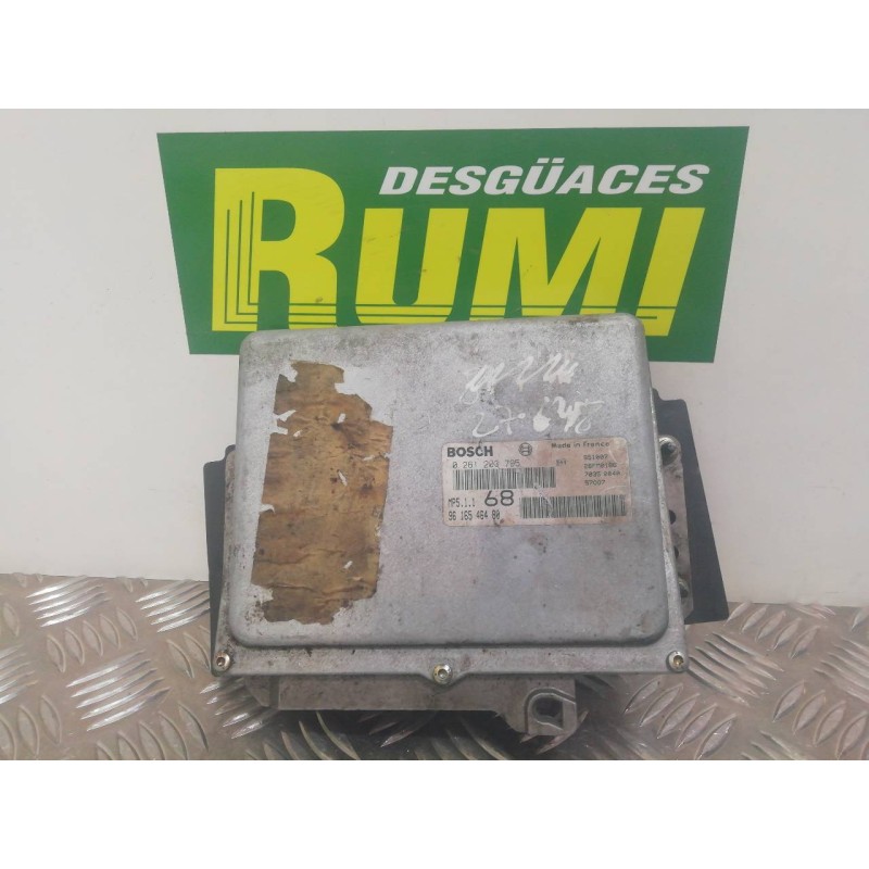 Recambio de centralita motor uce para peugeot 406 berlina (s1/s2) sl referencia OEM IAM 0261203795 9616545480 