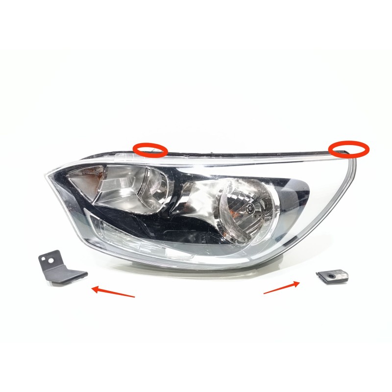 Recambio de faro izquierdo para kia rio concept referencia OEM IAM   