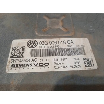 Recambio de centralita motor uce para volkswagen passat berlina (3c2) advance referencia OEM IAM 03G906018CA  