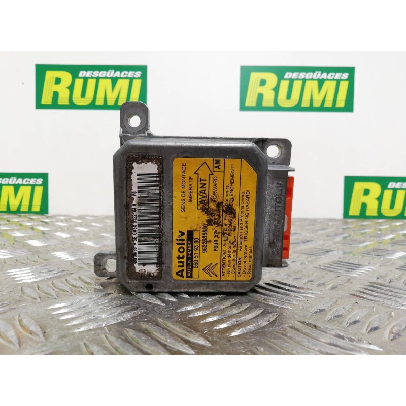 Recambio de centralita airbag para citroën xantia berlina 2.1 td activa referencia OEM IAM 550519300 9622585880 