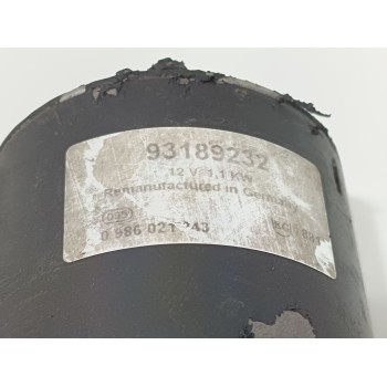 Recambio de motor arranque para opel corsa c first referencia OEM IAM 93189232  