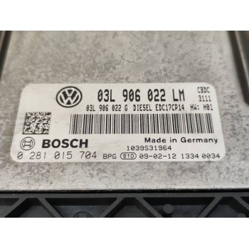 Recambio de centralita motor uce para volkswagen golf plus (5m1) crossgolf referencia OEM IAM 03L906022  