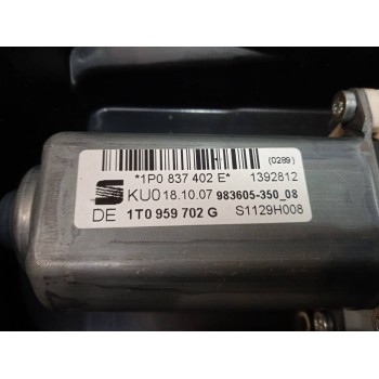 Recambio de elevalunas delantero derecho para seat leon (1p1) fr referencia OEM IAM 1P0867436  