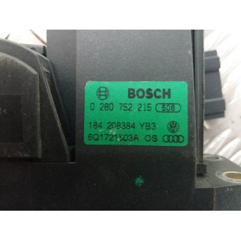 Recambio de potenciometro pedal para skoda fabia familiar (6y5) classic referencia OEM IAM 6Q1721503AOS 0280752215 184208384YB3