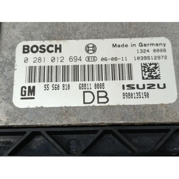 Recambio de centralita motor uce para opel astra h berlina cosmo referencia OEM IAM 55560810  