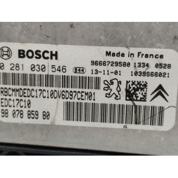 Recambio de centralita motor uce para peugeot partner kasten confort l1 referencia OEM IAM 9807885980  