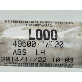 Recambio de transmision delantera izquierda para kia rio concept referencia OEM IAM 495001W000  