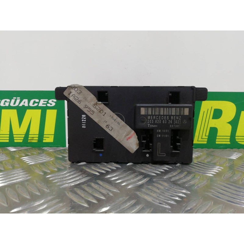 Recambio de modulo electronico para mercedes-benz clase c (w203) berlina 270 cdi (203.016) referencia OEM IAM 2038206326 351307 