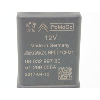 Recambio de caja precalentamiento para citroën berlingo cuadro l1 referencia OEM IAM 9803299780  