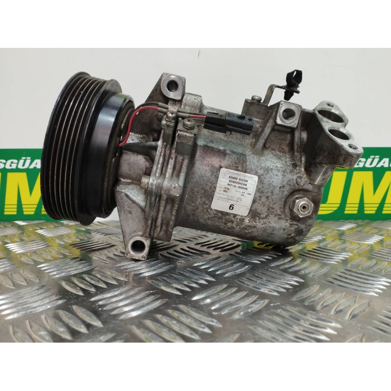 Recambio de compresor aire acondicionado para nissan pulsar (c13) n-connecta referencia OEM IAM 926003VC6B M214L180046 92600 3VC