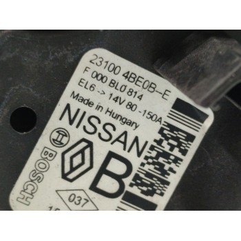Recambio de alternador para nissan pulsar (c13) acenta referencia OEM IAM 231004BE0B  