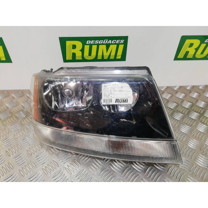 Recambio de faro derecho para chrysler jeep gr.cherokee (wj/wg) 4.0 limited referencia OEM IAM 30987 55155144AF 