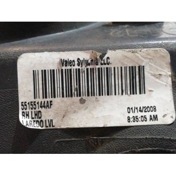 Recambio de faro derecho para chrysler jeep gr.cherokee (wj/wg) 4.0 limited referencia OEM IAM 30987 55155144AF 