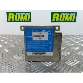 Recambio de centralita airbag para fiat punto berlina (188) 1.9 d elx (i) referencia OEM IAM 46766385 331163 
