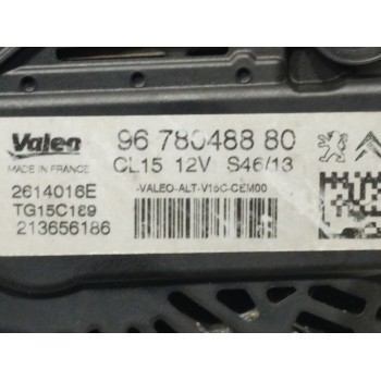 Recambio de alternador para peugeot partner kasten confort l1 referencia OEM IAM 9678048880  