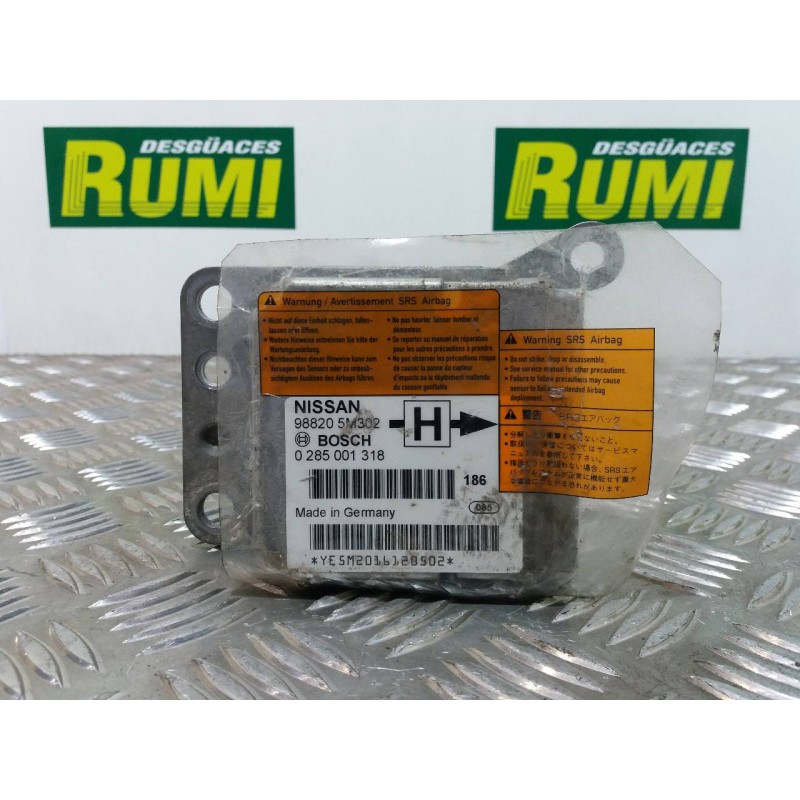 Recambio de centralita airbag para nissan almera (n16/e) elegance referencia OEM IAM 988205M302 0285001318 