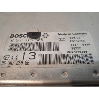 Recambio de centralita motor uce para citroën xsara berlina 1.6i 16v sx referencia OEM IAM 0261206606  