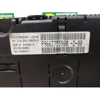 Recambio de cuadro instrumentos para citroën c4 picasso exclusive referencia OEM IAM 9663755980 281196233 