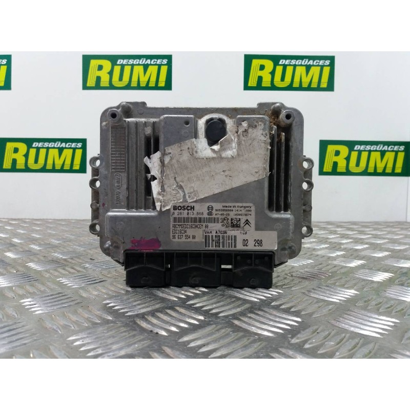 Recambio de centralita motor uce para peugeot 207 1.6 hdi referencia OEM IAM 0281013868 9663755480 