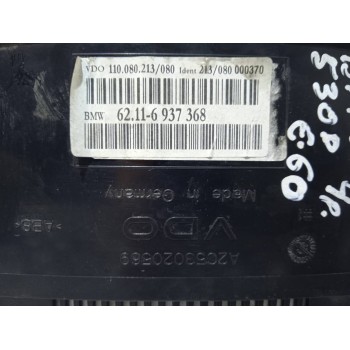 Recambio de cuadro instrumentos para bmw serie 5 berlina (e60) 530d referencia OEM IAM 62116937368 6937368, 110080213, 6934312 ,