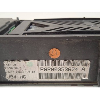 Recambio de cuadro instrumentos para renault scenic ii confort expression referencia OEM IAM 8200353674A  