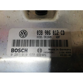 Recambio de centralita motor uce para seat ibiza (6l1) cool referencia OEM IAM 038906012CD 0281010688 