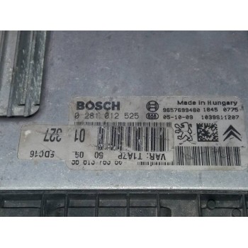 Recambio de centralita motor uce para peugeot 206 berlina look referencia OEM IAM 0281012525 968136380, 9657699480 