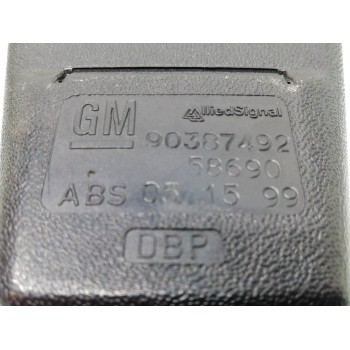 Recambio de pretensor airbag derecho para opel corsa b edition 2000 referencia OEM IAM 90387492  