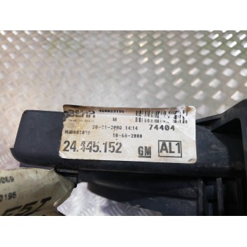 Recambio de electroventilador para opel corsa c club referencia OEM IAM 24445176 24445152 