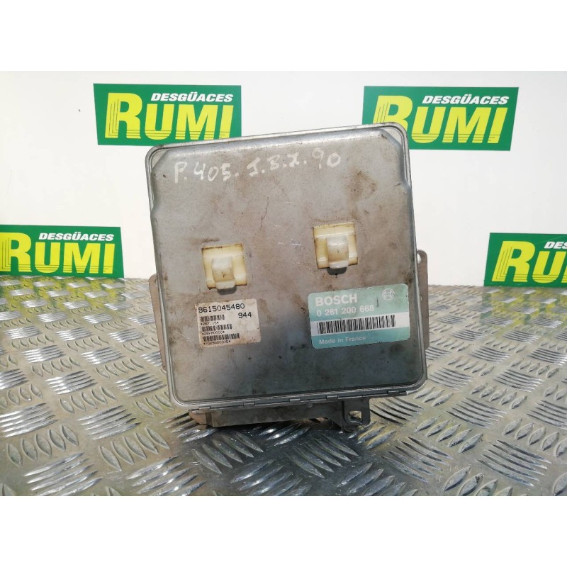 Recambio de centralita motor uce para peugeot 405 berlina clim referencia OEM IAM 9615045480 0261200668 