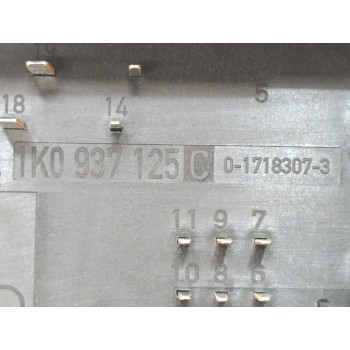 Recambio de caja reles / fusibles para volkswagen golf plus (5m1) crossgolf referencia OEM IAM 1K0937125  
