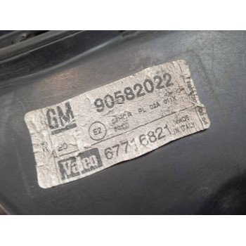 Recambio de faro derecho para opel zafira a elegance referencia OEM IAM 90582022  