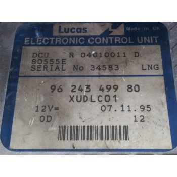 Recambio de centralita motor uce para citroën xantia berlina 2.1 td exclusive referencia OEM IAM 9624349980 R04010011D 