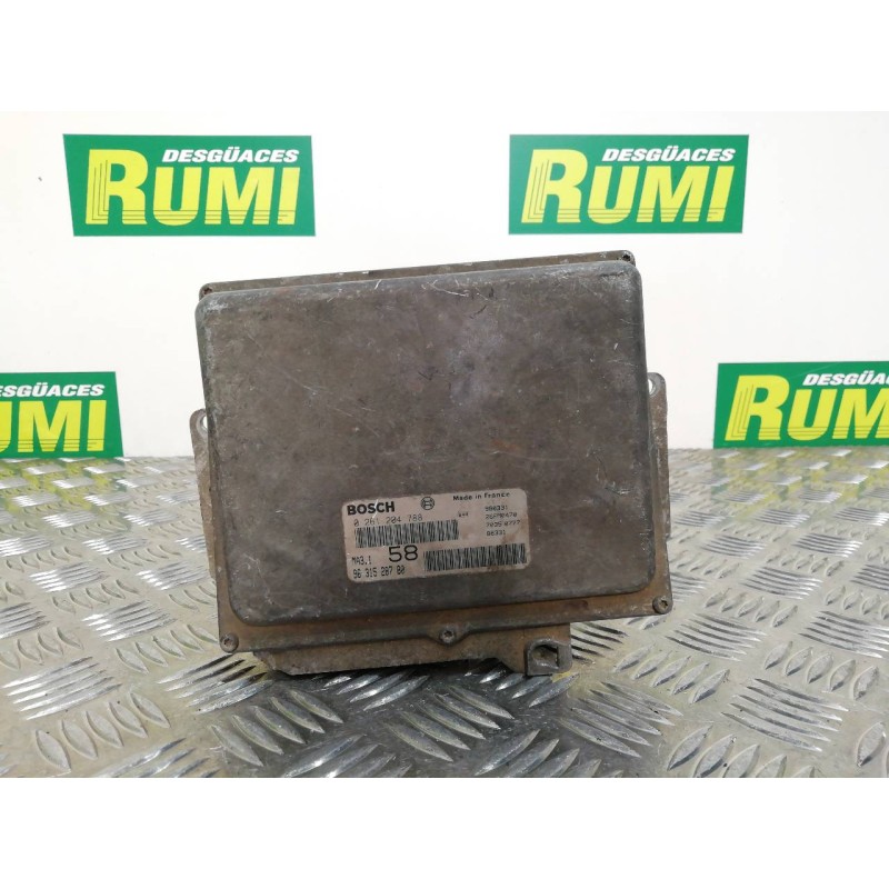 Recambio de centralita motor uce para citroën saxo 1.1 sx referencia OEM IAM 9631528780 0261204788 