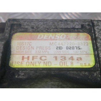 Recambio de compresor aire acondicionado para bmw x5 (e53) 4.4i automático referencia OEM IAM MC4472203322 10S17C 