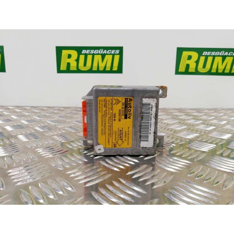 Recambio de centralita airbag para citroën xsara berlina 1.4 satisfaction referencia OEM IAM 9633621380 9633621380 