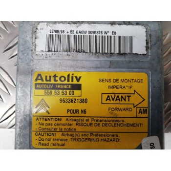 Recambio de centralita airbag para citroën xsara berlina 1.4 satisfaction referencia OEM IAM 9633621380 9633621380 
