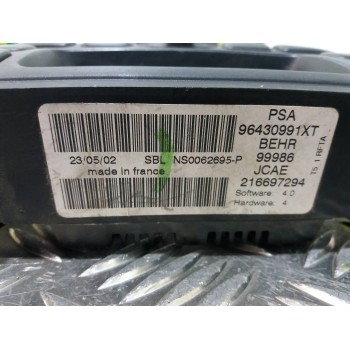 Recambio de mando climatizador para peugeot 307 (s1) xr clim referencia OEM IAM 96430991  