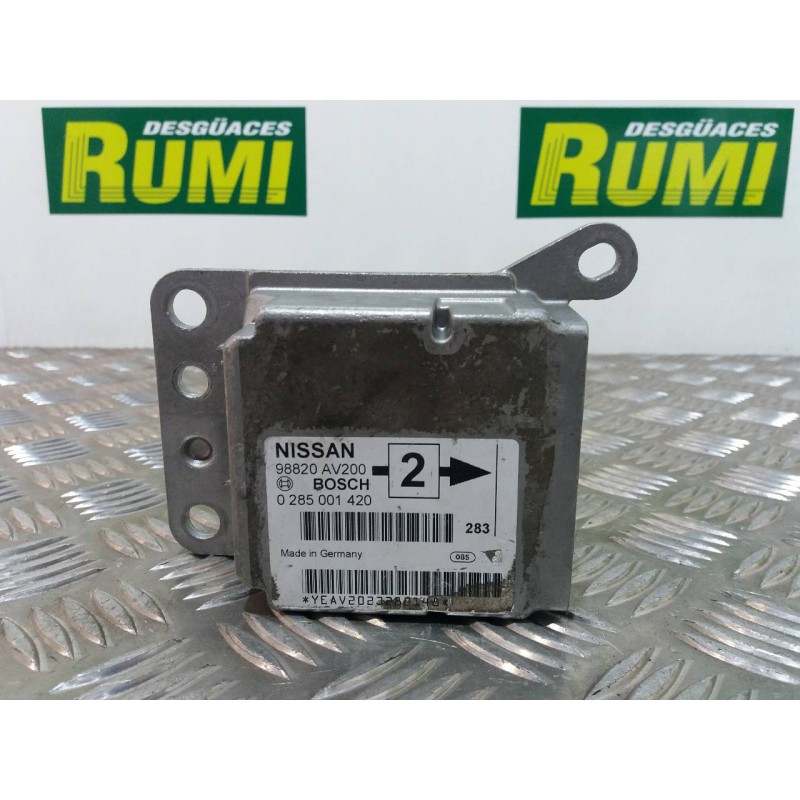 Recambio de centralita airbag para nissan primera berlina (p12) acenta referencia OEM IAM 98820AV200 0285001420 