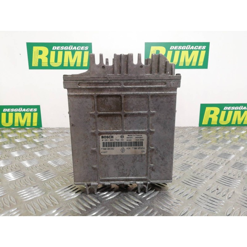 Recambio de centralita motor uce para renault laguna (b56) 1.9 dti rxe referencia OEM IAM 7700108382 7700105952 0281001766