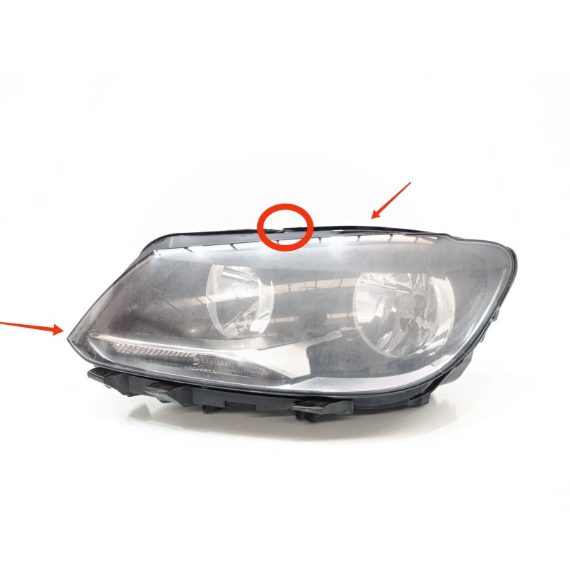 Recambio de faro izquierdo para volkswagen touran (1t3) advance referencia OEM IAM 1T1941005G  
