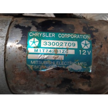 Recambio de motor arranque para chrysler jeep cherokee (xj) country referencia OEM IAM 33002709 M1T74281ZC 