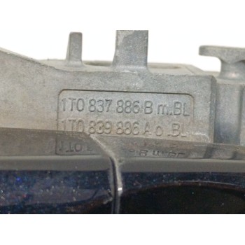 Recambio de maneta exterior trasera derecha para volkswagen touran (1t3) advance referencia OEM IAM 1T0837886B  