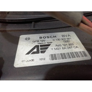Recambio de electroventilador para volkswagen sharan (7m6/7m9) comfortline referencia OEM IAM 0130303881 7M3121203, YM218A247CA 