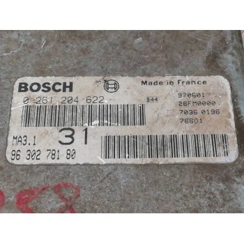 Recambio de centralita motor uce para citroën saxo 1.1 sx referencia OEM IAM 0261204622 9630278180 