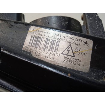 Recambio de faro derecho para citroën c5 berlina 2.2 hdi exclusive automático referencia OEM IAM 9644275280  