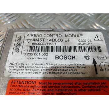 Recambio de centralita airbag para ford focus berlina (cap) ambiente (d) referencia OEM IAM 4M5T14B056BF 4M5T14B056 0285001552