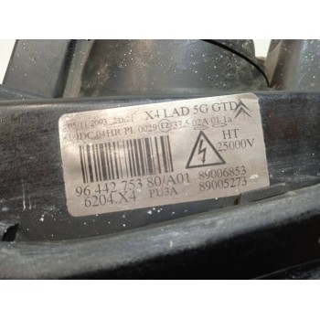 Recambio de faro izquierdo para citroën c5 berlina 2.2 hdi exclusive automático referencia OEM IAM 9644275380  
