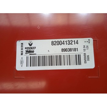 Recambio de piloto trasero izquierdo para renault megane ii berlina 5p exception referencia OEM IAM 8200413214  